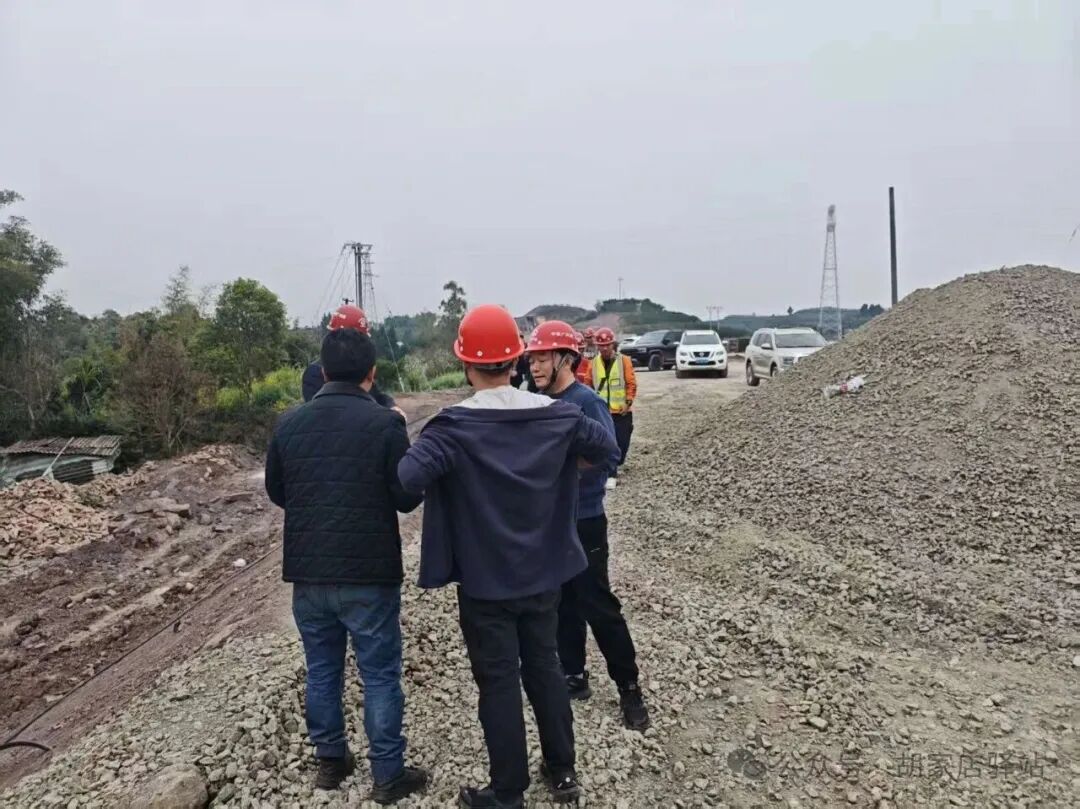 集益镇开展资乐高速施工巡查工作